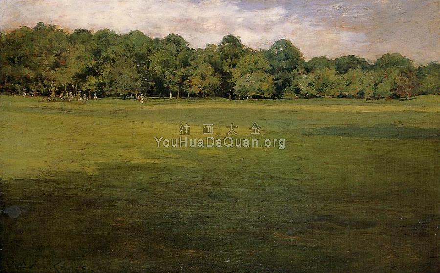 Prospect Park aka Croquet Lawn Prospect Park - 威廉·梅里特·查斯